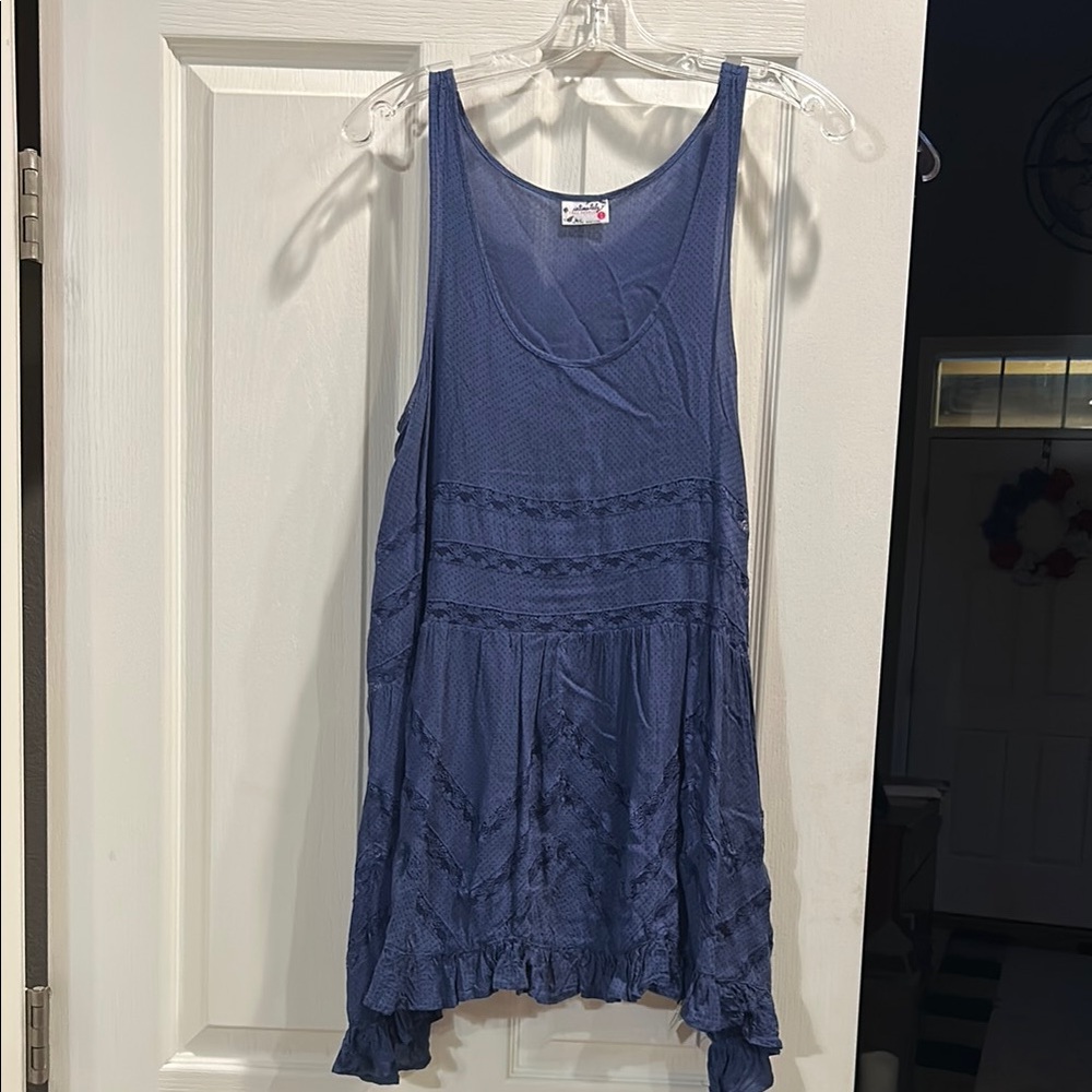 Free People Periwinkle Sleeveless Top
